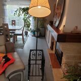 Lampadaire vintage fer forgé 1920