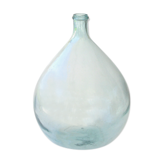 Dame Jeanne 15L pale green - Old Bottle very clean glass