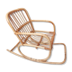Rocking chair child rattan vintage