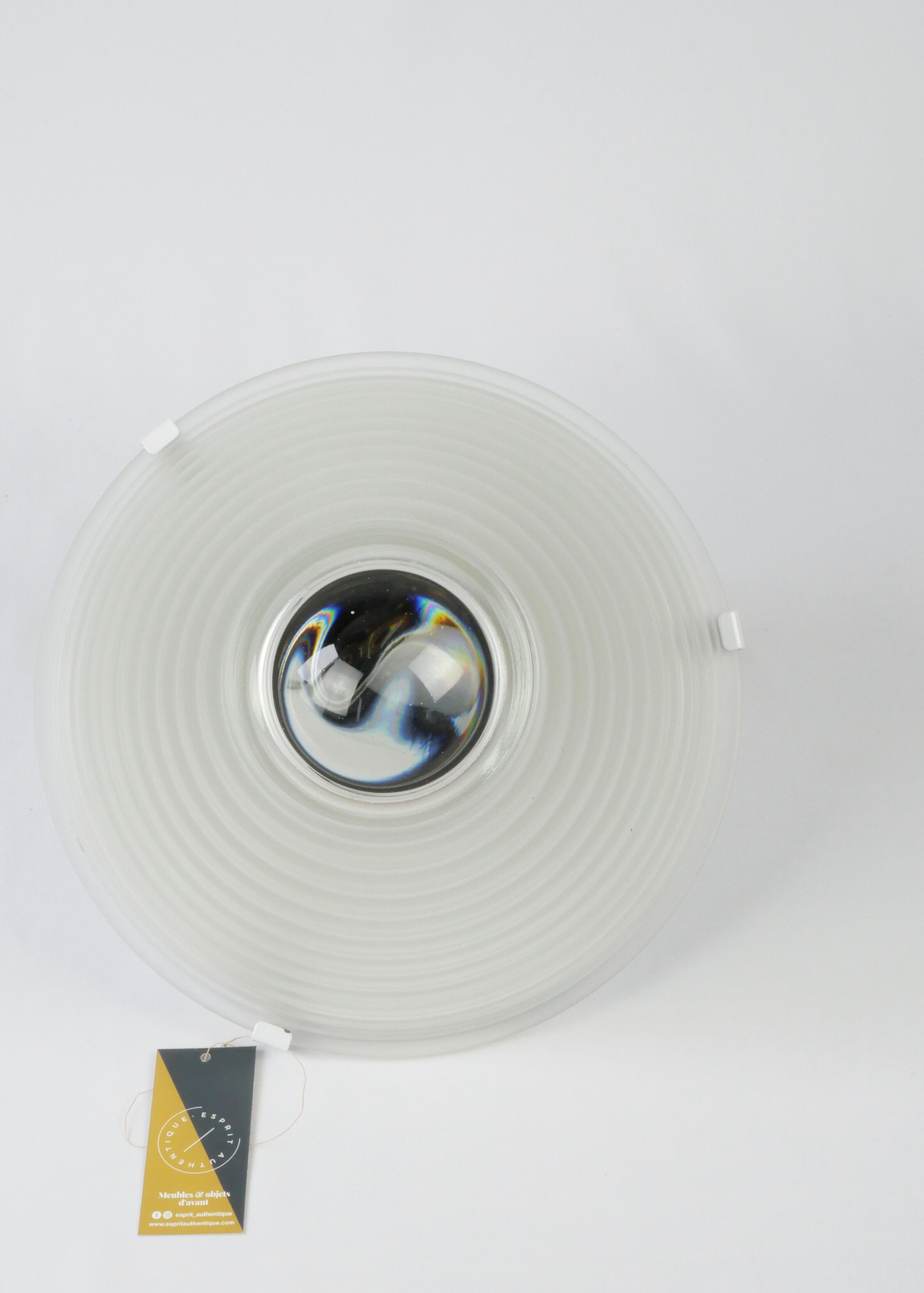 Plafonnier angelo mangiarotti édition artemide
