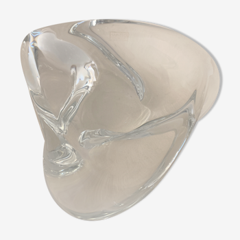 Saint Louis crystal ashtray, 1960, large model