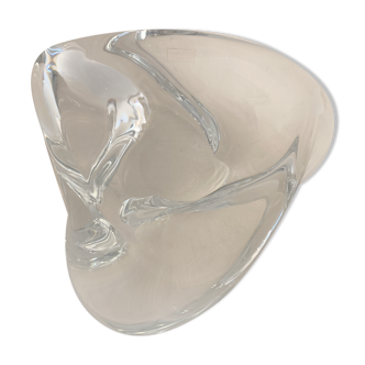 Saint Louis crystal ashtray, 1960, large model