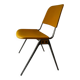 Vintage yellow metal chair Don Albinson for Knoll