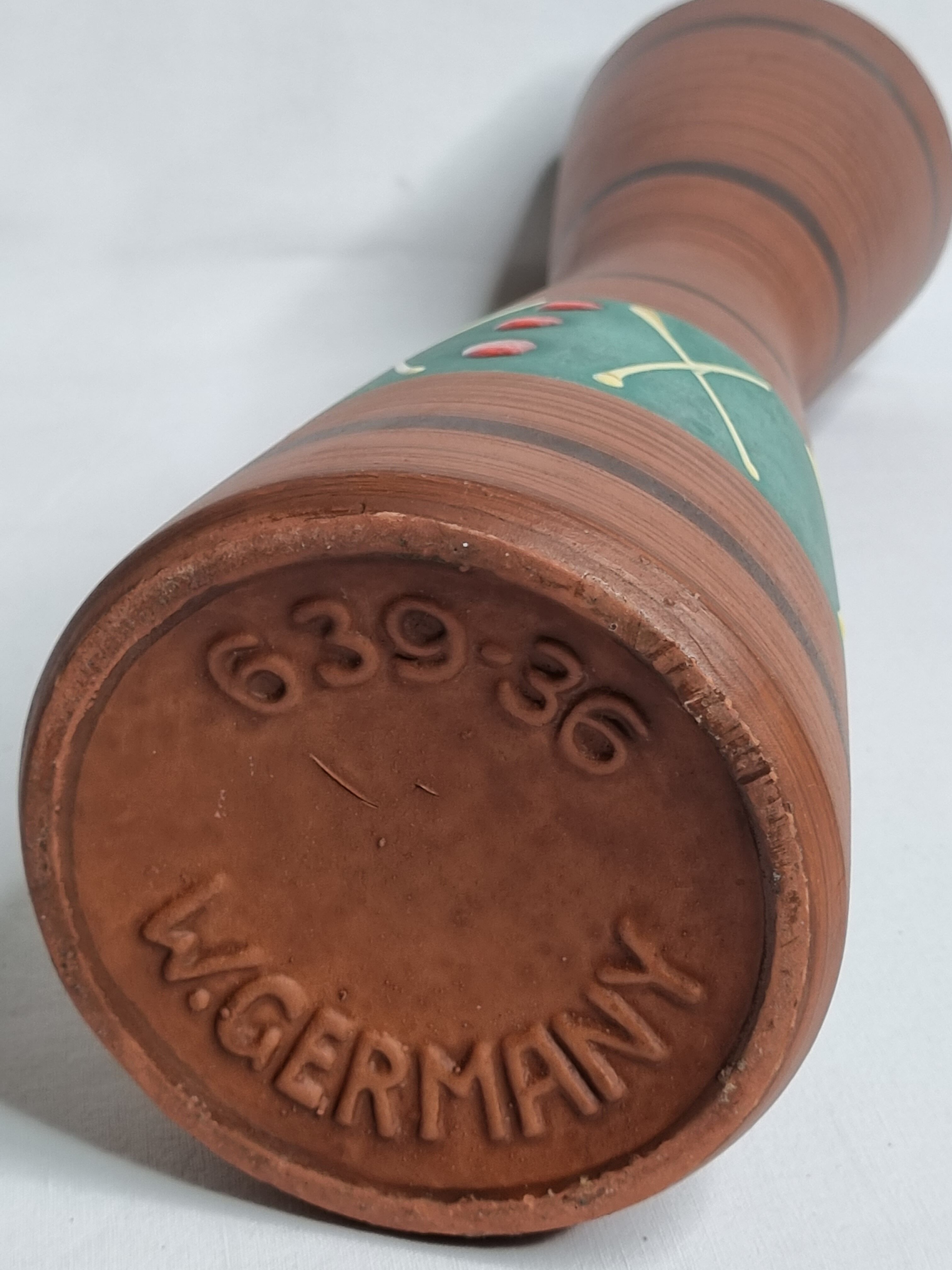 Vase diabolo West Germany by Carstens Tönnieshof, 36 cm