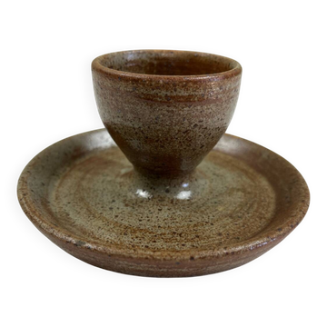 Stoneware egg cup