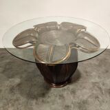 Vingtage bamboo dining table, 1970s