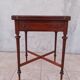 Game table in mahogany late 19th