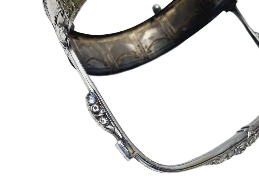 Antique Art Nouveau fruit basket, 1900s
