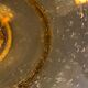 Biot glass candlestick