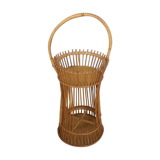 Vintage rattan servant