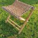 Retro bamboo stool