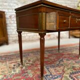 Mahogany dressing table for men stamped Roussens J. I Louis XVI period, 18th century