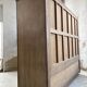 XXL oak display cabinet furniture