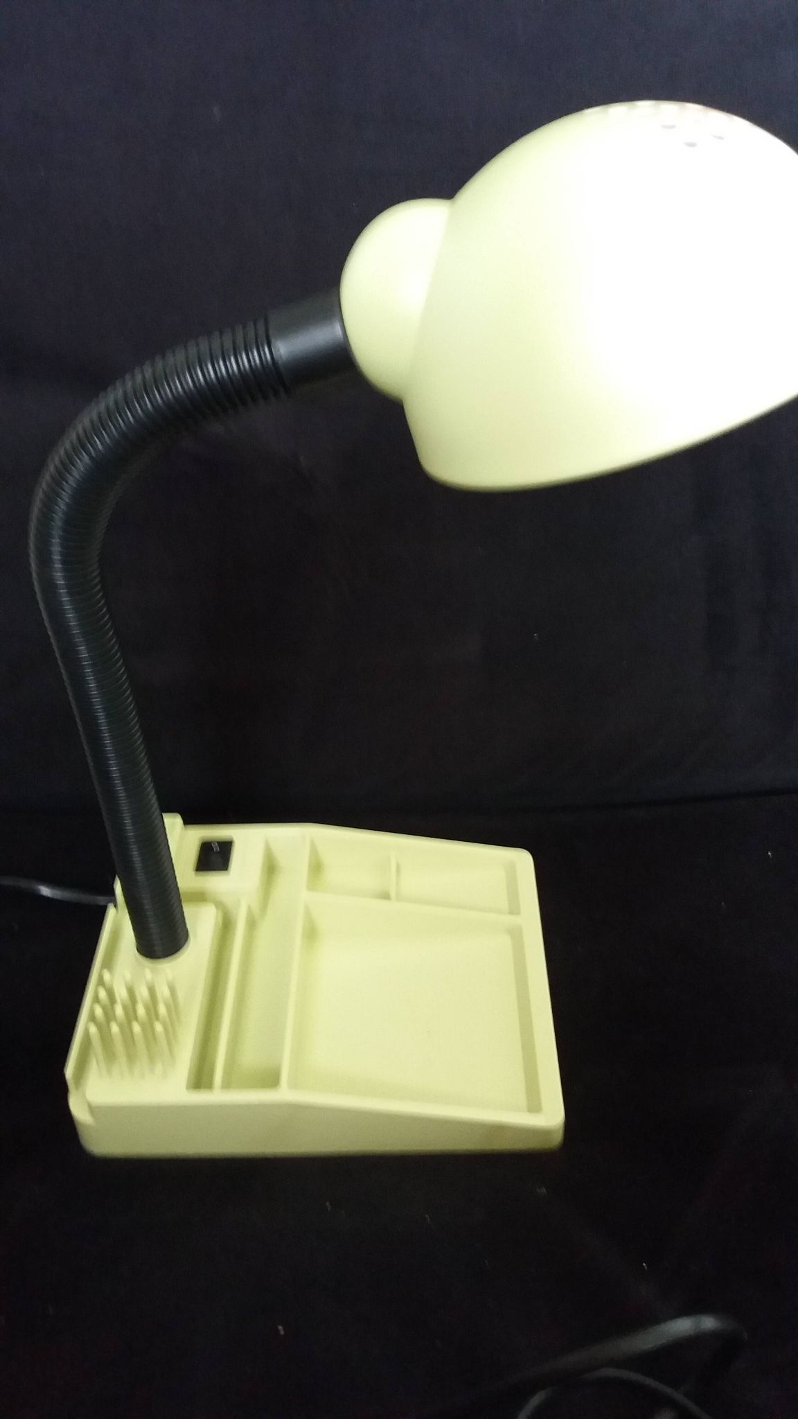 Codilem space age desk lamp in pale green
