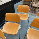 Suite of 18 DSC106 chairs by Giancarlo PIRETTI for Castelli