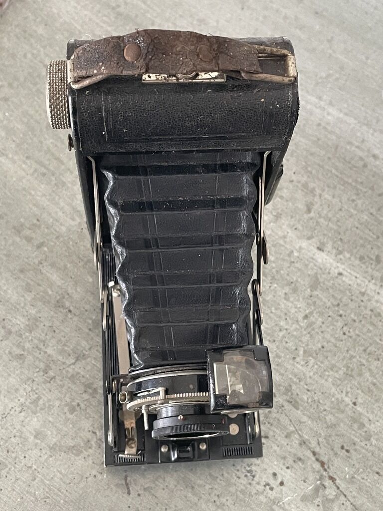 Vintage bellows camera