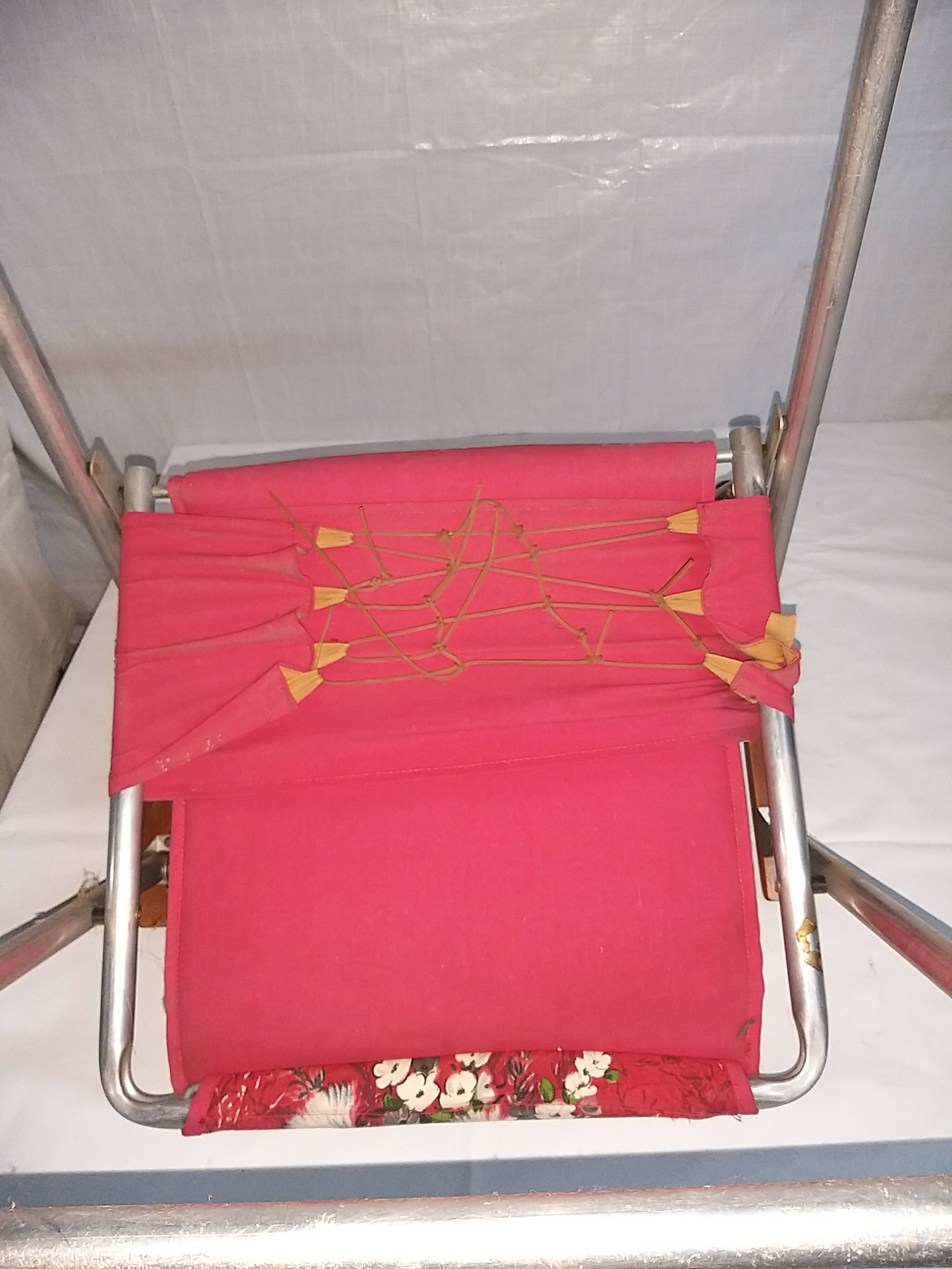 2 vintage camping chairs