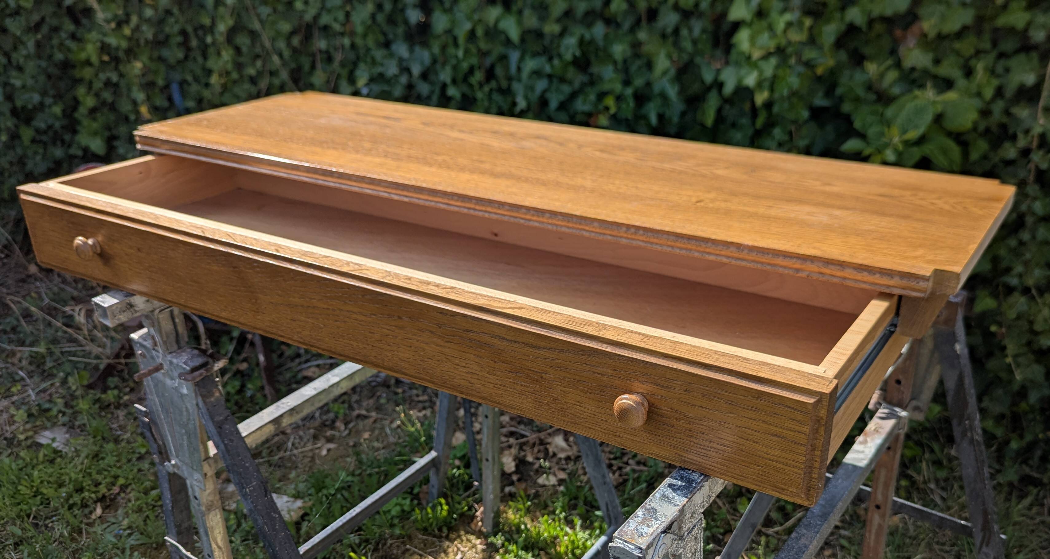 Solid Oak Bookcase Shelf