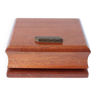 Boîte à cigarette en bois vintage