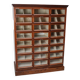 Meuble de Mercerie Vintage en Chêne/Acajou, Pays-Bas, 1930s