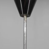 Mid-Century Plastic and Metal Chandelier by Lidokov, Czechoslovakia, 1970s