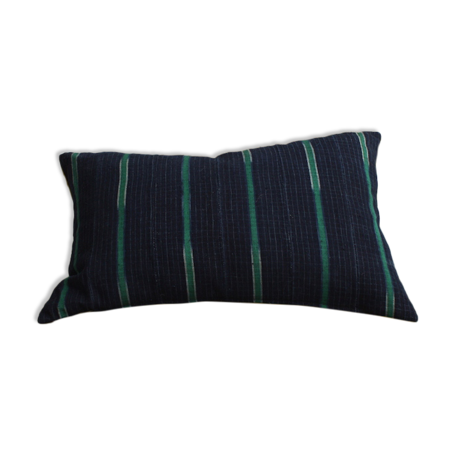 Ethnic Indigo African Asoke cushion cover