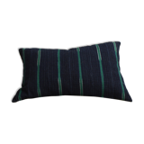 Housse de coussin indigo ethnique Asoke africain