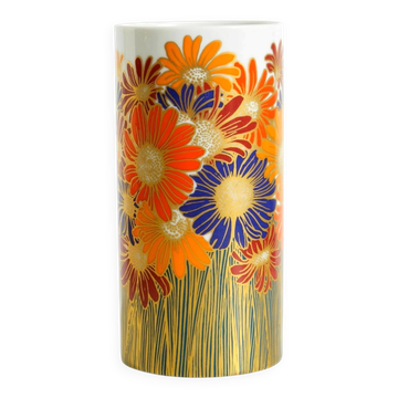 1980s porcelain vase by Rosemonde Nairac for Rosenthal Studio-Linie
