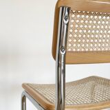 Pair bar chairs Cesca S32 Marcel Breuer, 1970