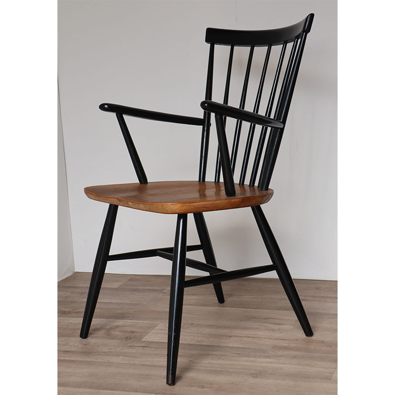 Vintage wooden armchair circa 1960