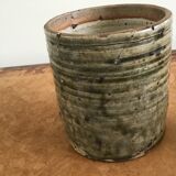 Glazed stoneware tobacco pot