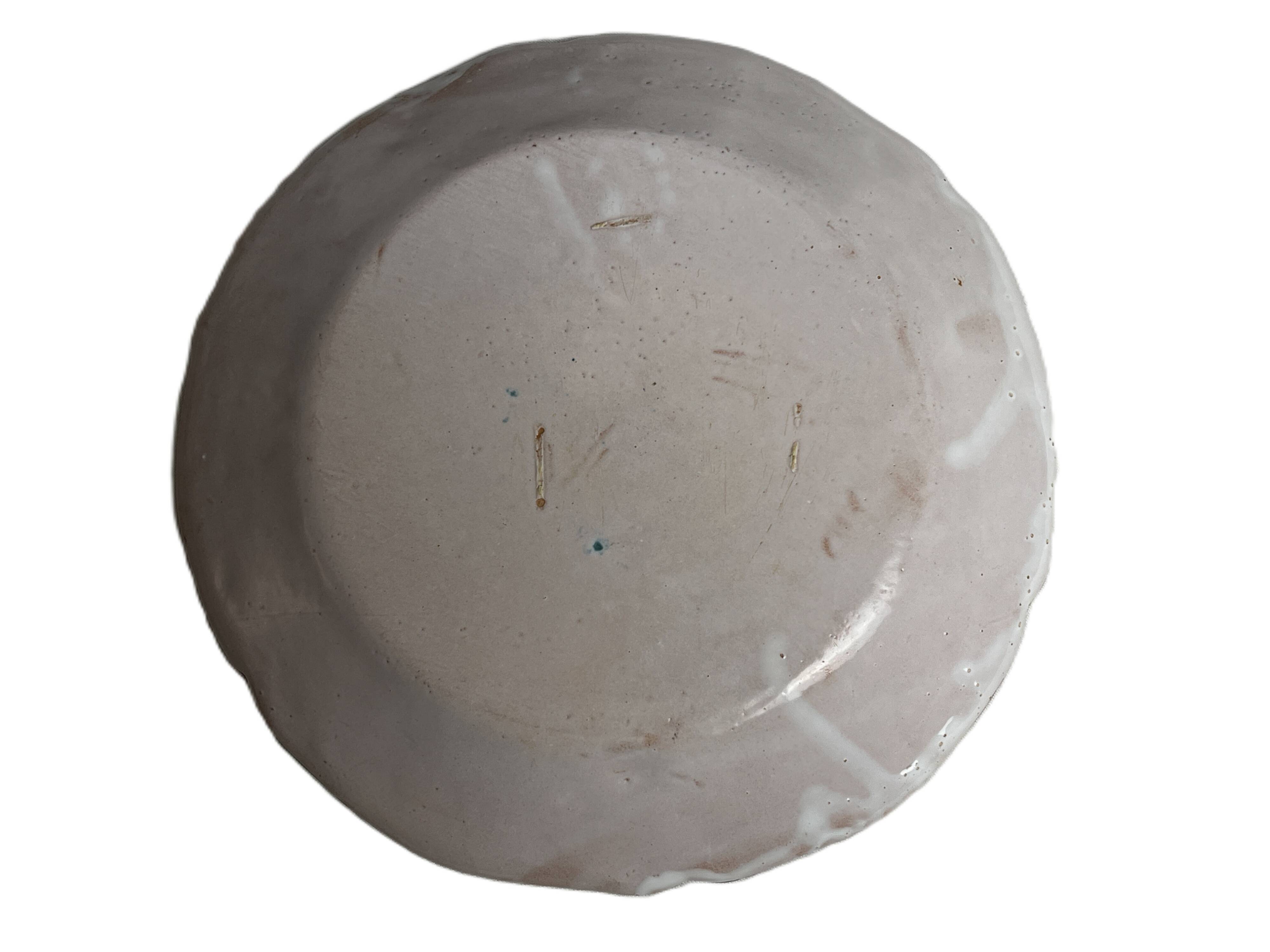 Earthenware from Les Islettes revolutionary plate late 18th century