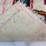 Handmade Moroccan Berber carpet 241x143 CM