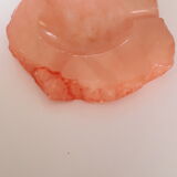 Pink marble ashtray
