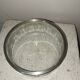 Solid silver crystal cup