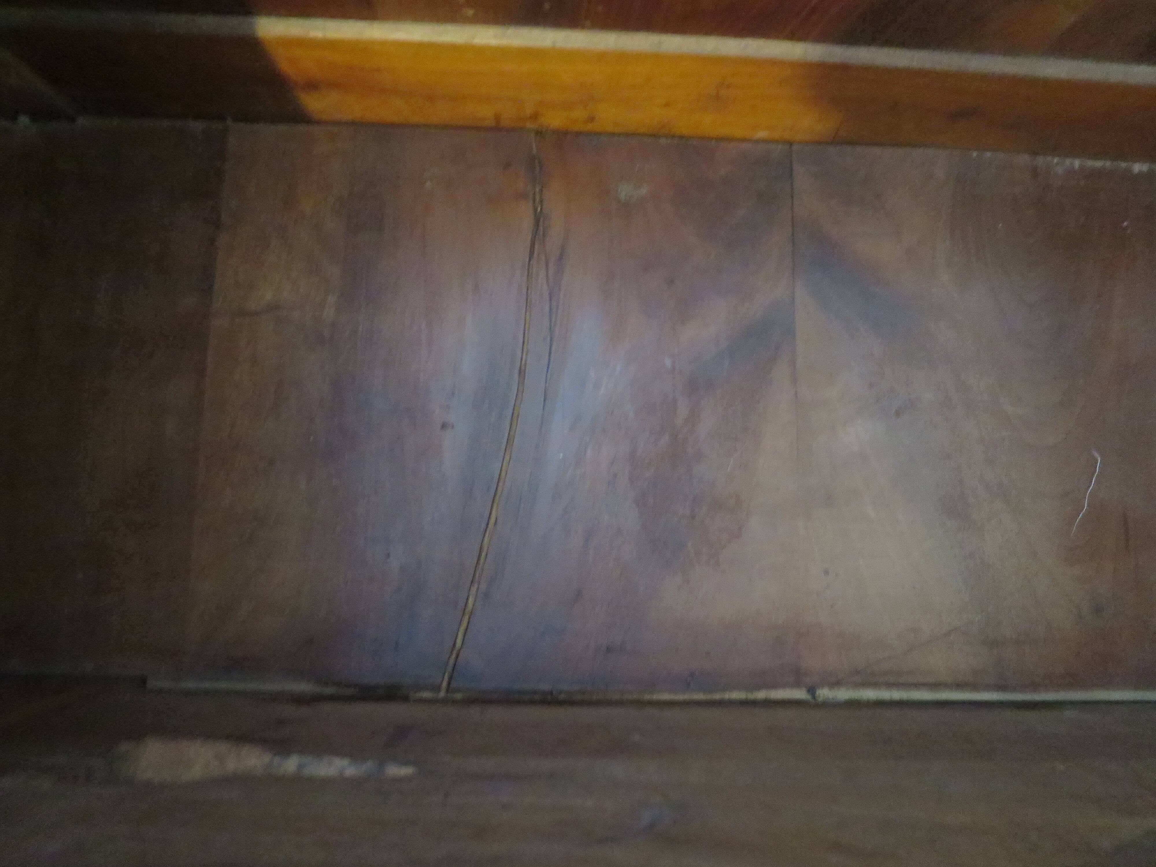 Antique trunk bench - Louis Philippe style - trunk seat - solid wood