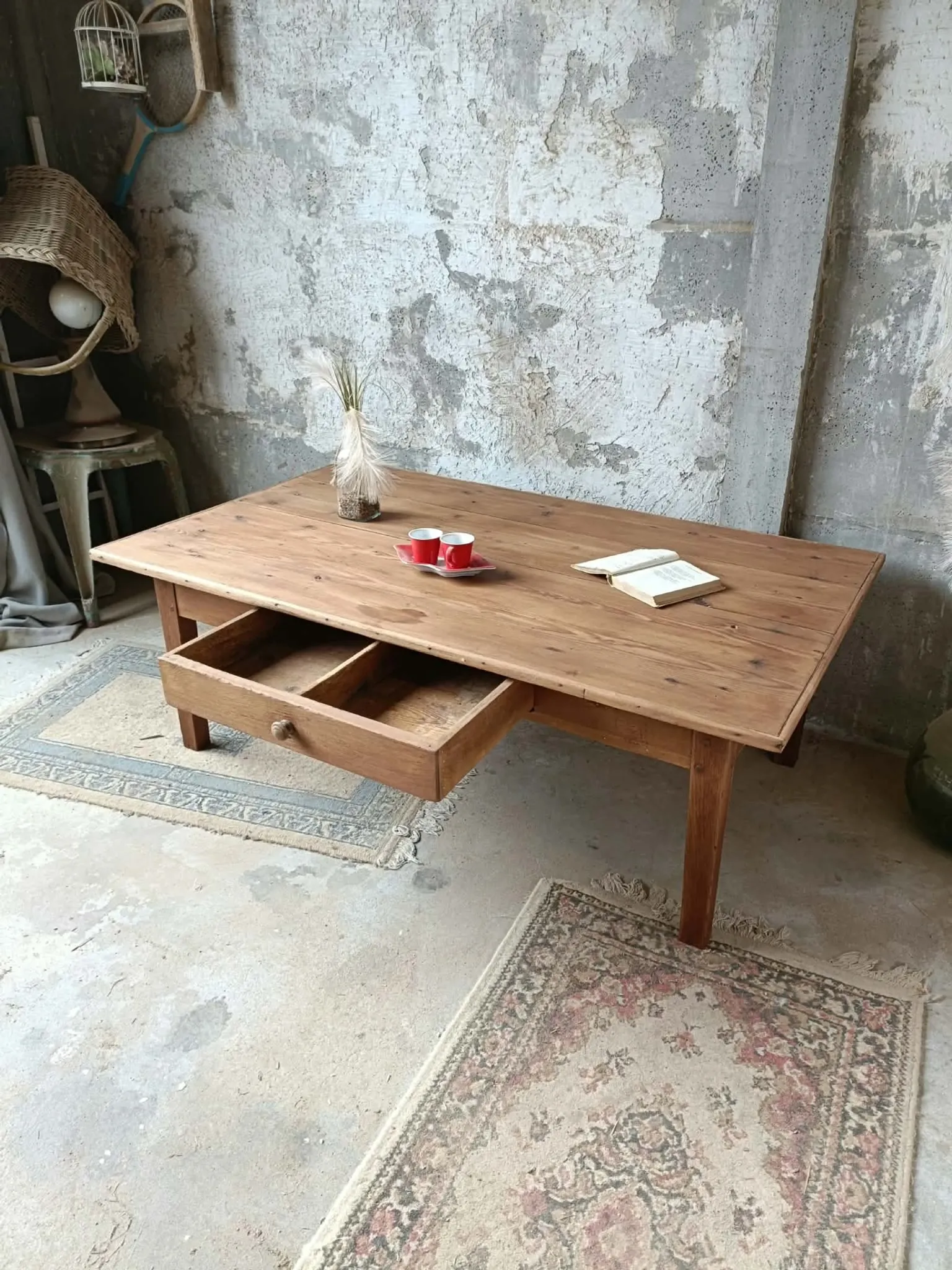 Farmhouse coffee table