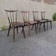 Set of 4 chairs by Tatra Nabytok Czechoslovakia 1960