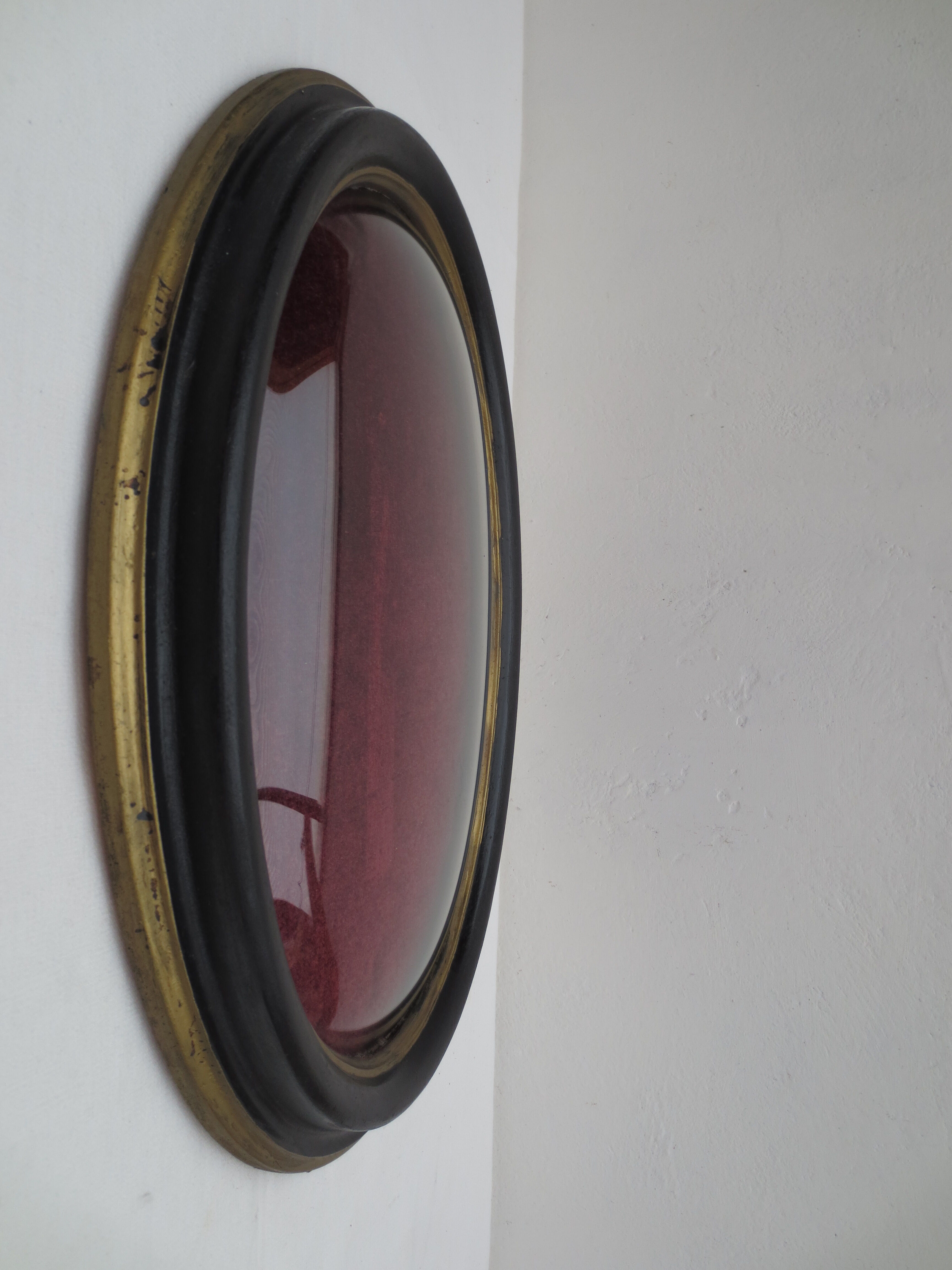 Napoleon III bulging oval frame