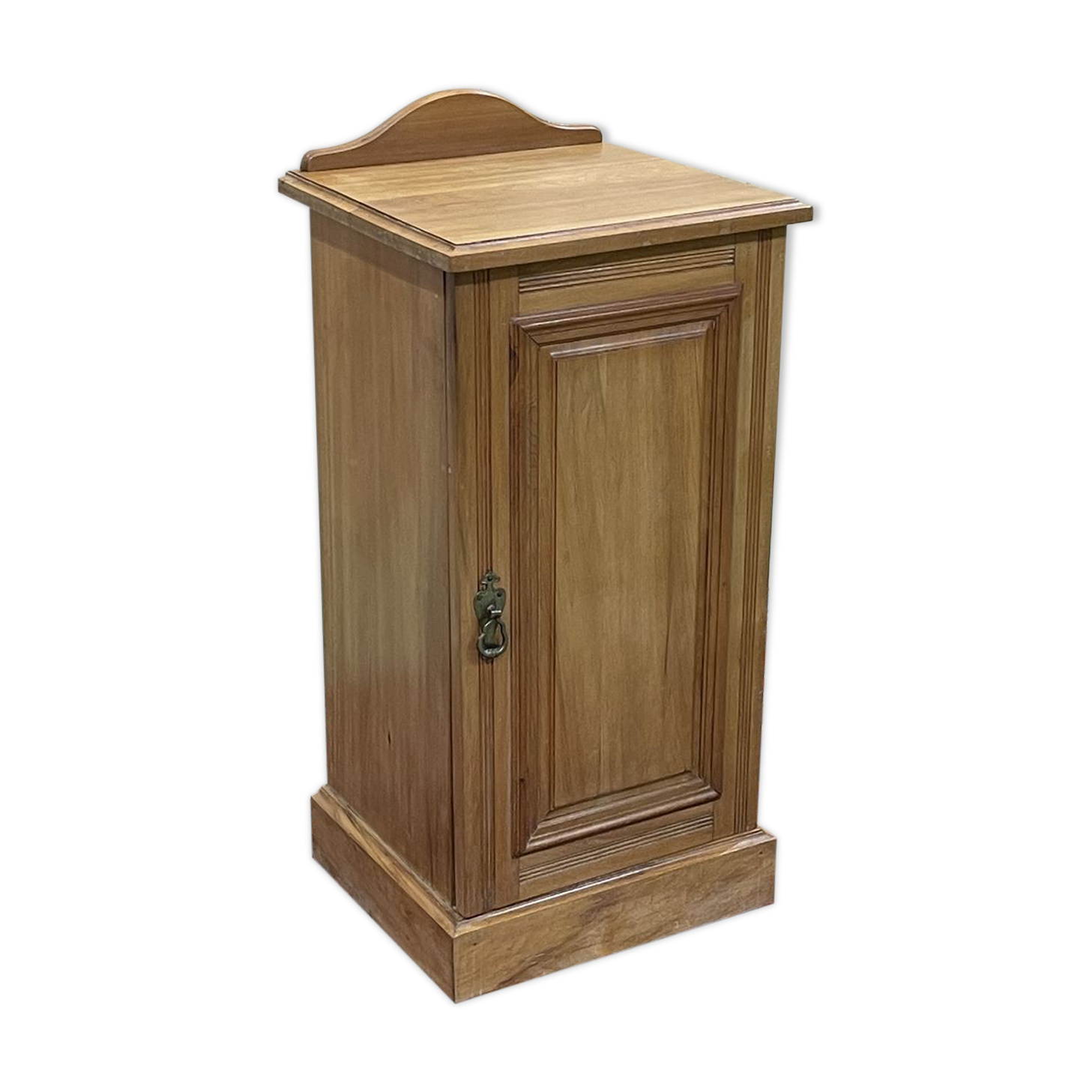 English bedside in satin wood from the 1930s