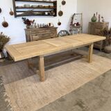 Large farmhouse table with extensions