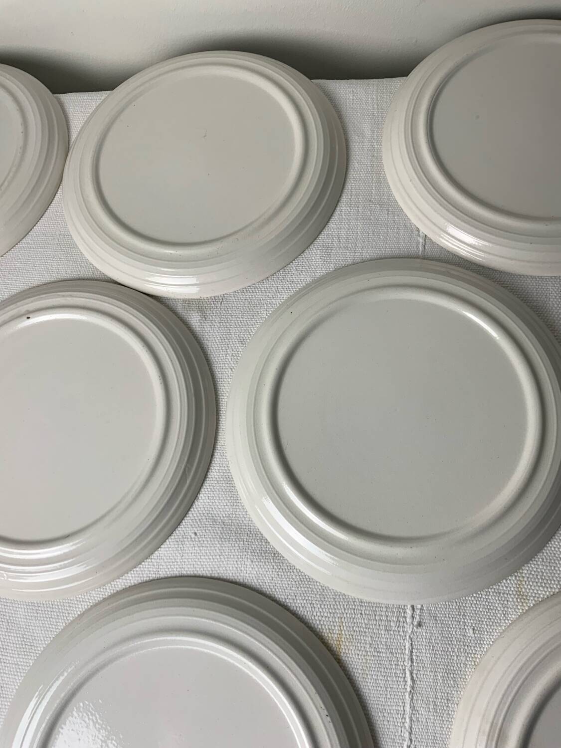 12 Vintage Dessert Plates