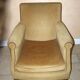 Armchair in solid wood and velvet fabrics