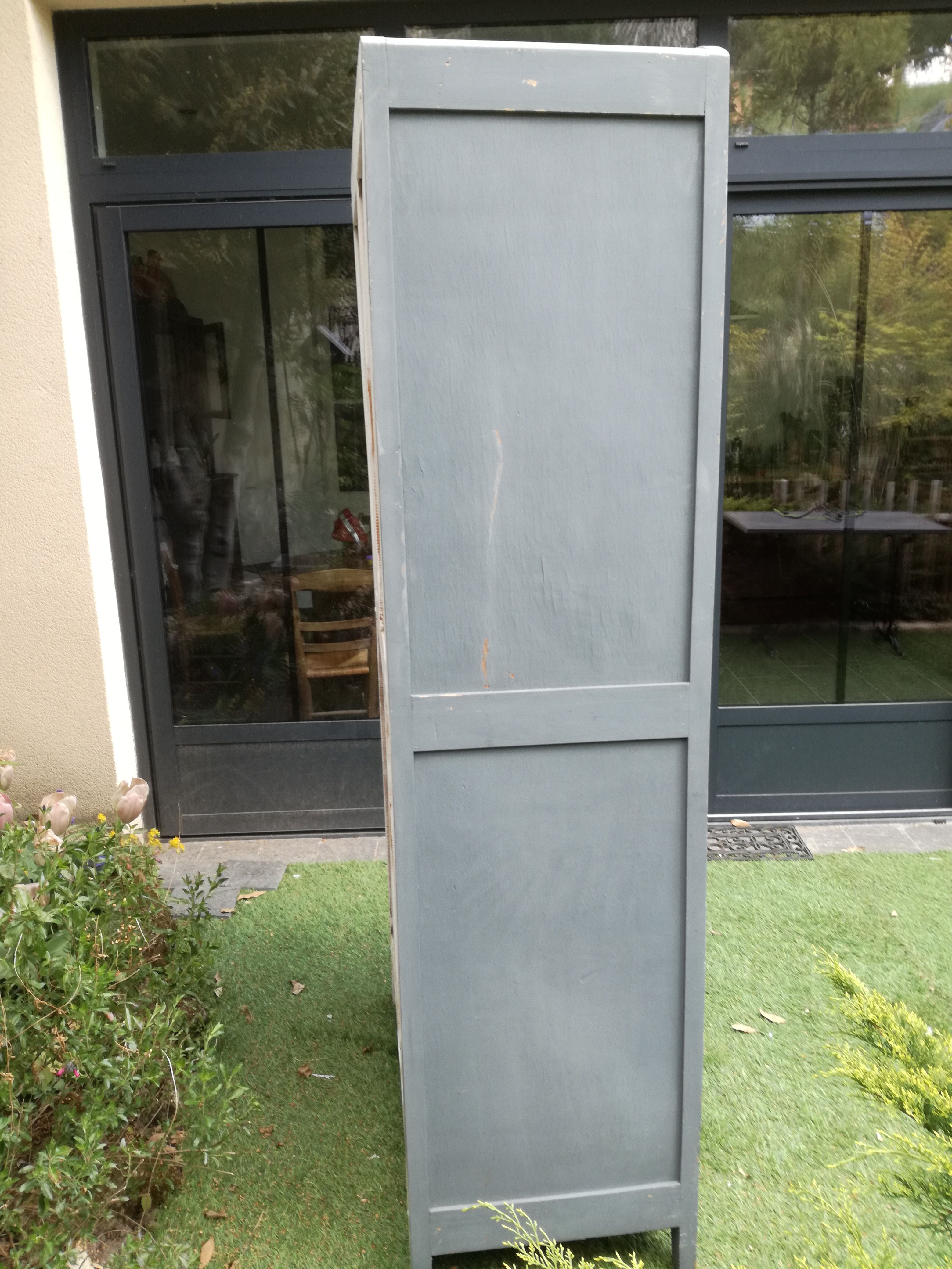 Small Parisian wardrobe screened