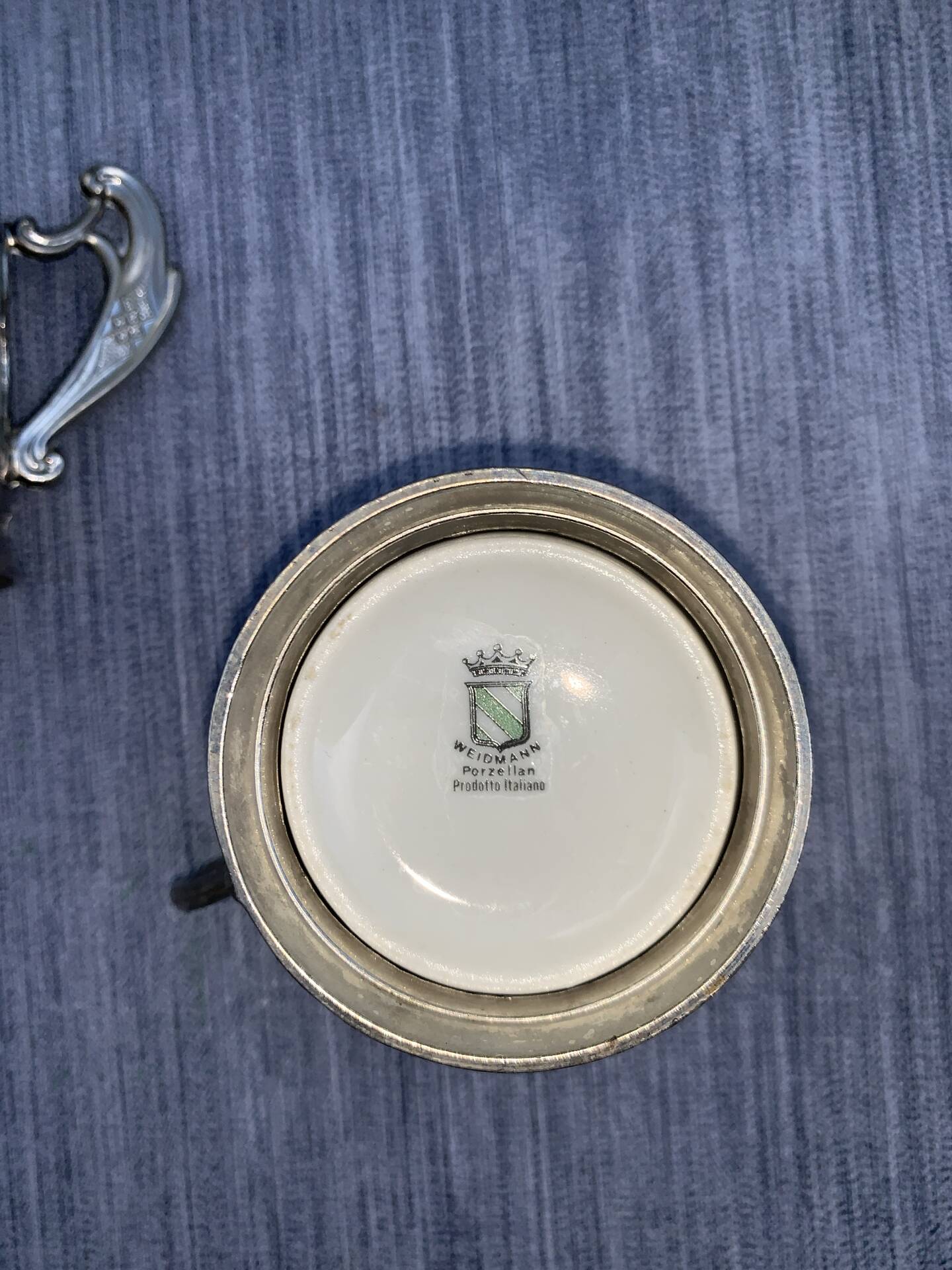 Vintage Italian coffee service Weidmann porcelain 70s