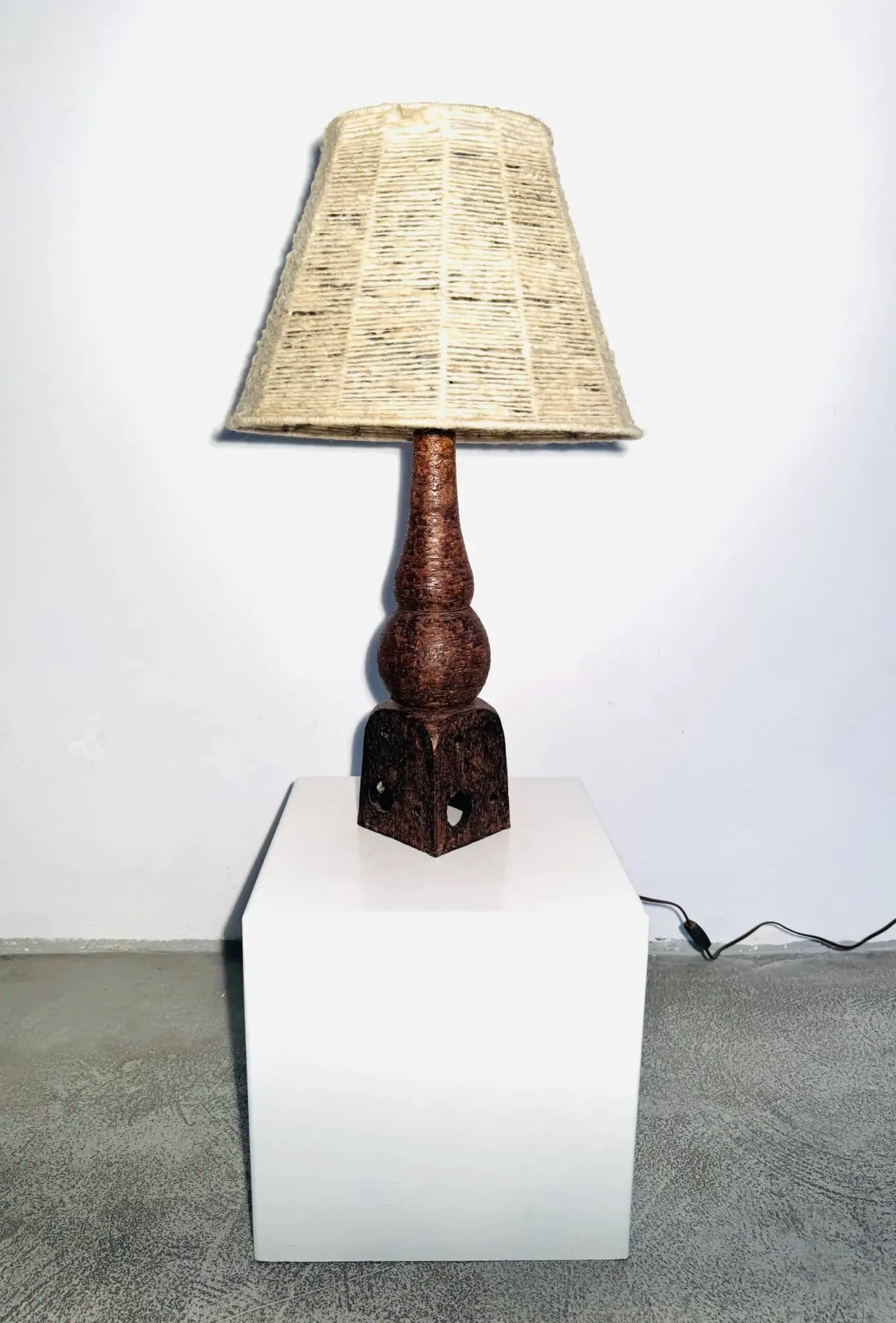 Stoneware Table Lamp By Pieter Groeneveldt, The Netherlands, Circa 1950S