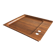 plateau en teck scandinave