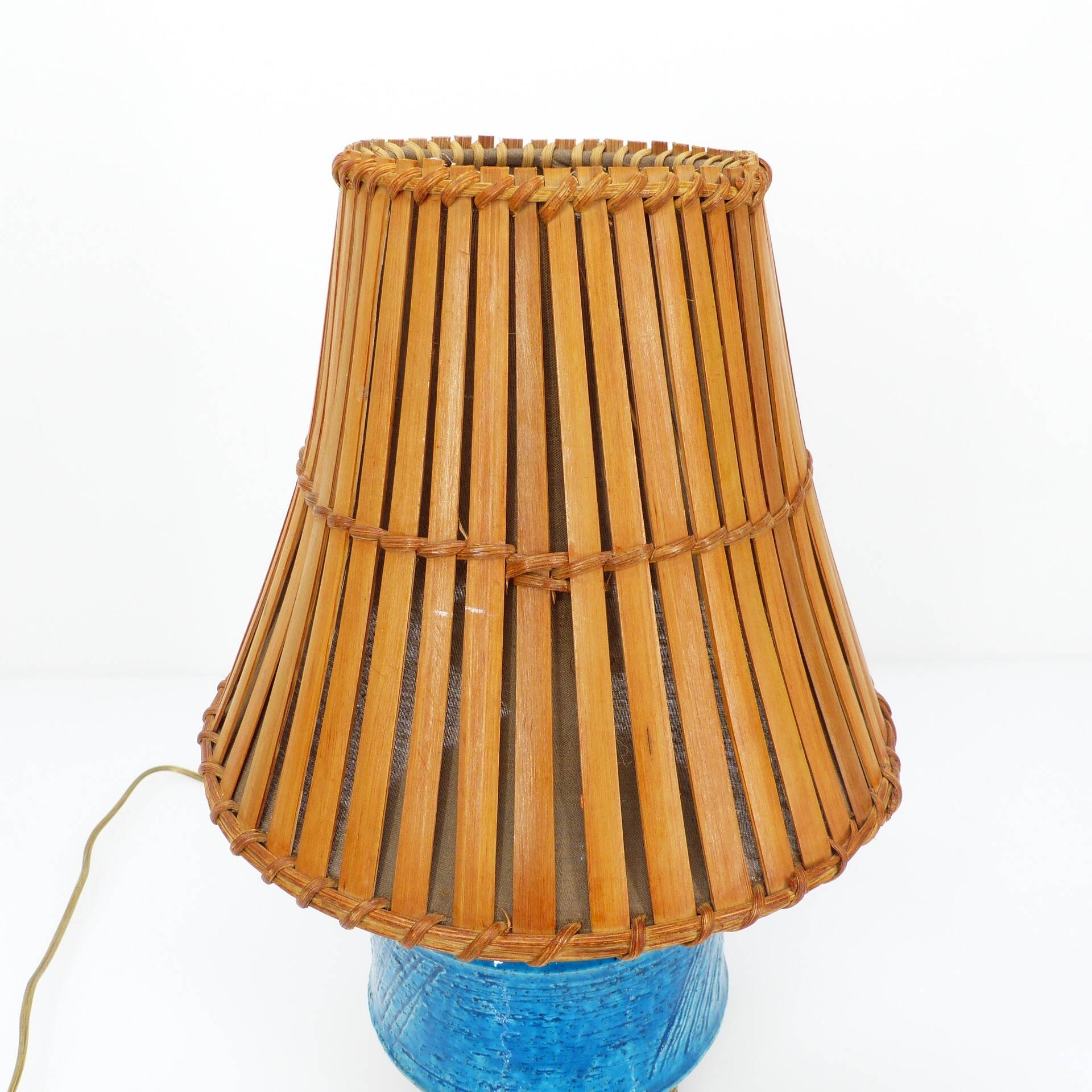 Scandinavian ceramic desk or bedside lamp, Inger Persson for the