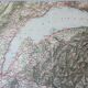 Old map of Geneva, Lausanne, Thonon, Nantua, Annecy.