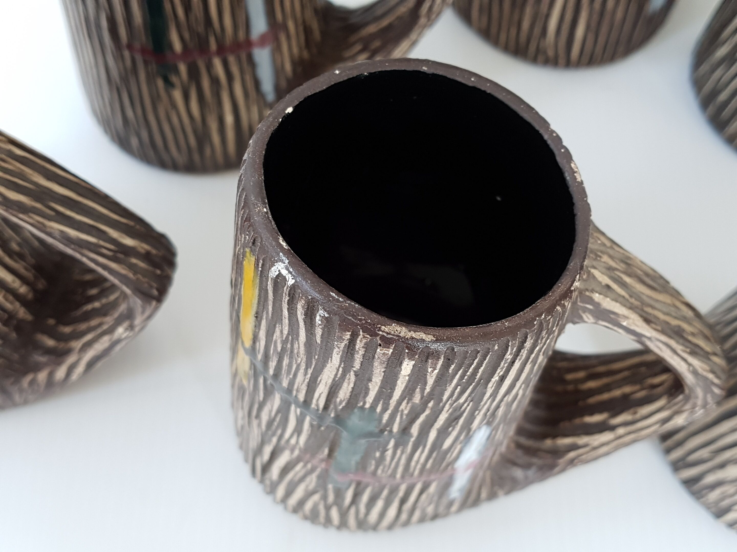 Orangeade 1960 ceramic service